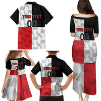 Custom Malta Rugby Family Matching Puletasi and Hawaiian Shirt L-imtaten Go Champions - Wonder Print Shop