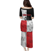 Custom Malta Rugby Family Matching Puletasi and Hawaiian Shirt L-imtaten Go Champions - Wonder Print Shop