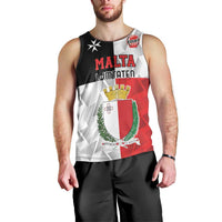Custom Malta Rugby Men Tank Top L-imtaten Go Champions - Wonder Print Shop