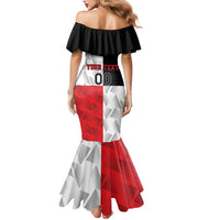 Custom Malta Rugby Mermaid Dress L-imtaten Go Champions - Wonder Print Shop