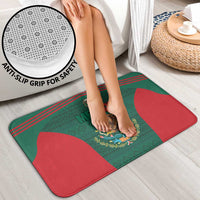 Mexico Football Bathroom Set Aztec Eagle Spirit - Wonder Print Shop