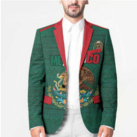 Custom Mexico Football Blazer Aztec Eagle Spirit - Wonder Print Shop