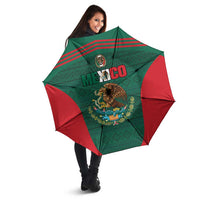 Mexico Football Umbrella Aztec Eagle Spirit - Wonder Print Shop