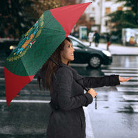 Mexico Football Umbrella Aztec Eagle Spirit - Wonder Print Shop