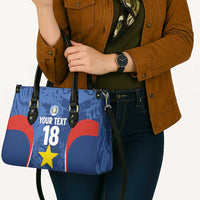 Custom Paraguay Football Leather Bag La Albirroja Pride - Wonder Print Shop