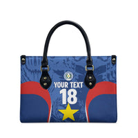 Custom Paraguay Football Leather Bag La Albirroja Pride - Wonder Print Shop