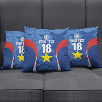 Custom Paraguay Football Pillow Cover La Albirroja Pride - Wonder Print Shop