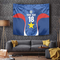 Custom Paraguay Football Tapestry La Albirroja Pride - Wonder Print Shop