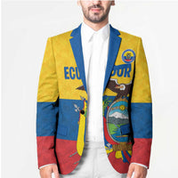 Ecuador Football Custom Blazer La Tricolor Pride - Wonder Print Shop