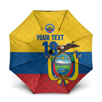 Ecuador Football Custom Umbrella La Tricolor Pride - Wonder Print Shop