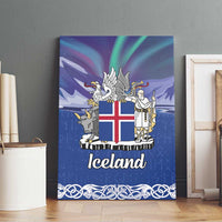 Iceland Canvas Wall Art Icelandic Landscape Northern Lights
