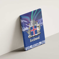 Iceland Canvas Wall Art Icelandic Landscape Northern Lights