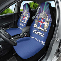 Iceland Car Seat Cover Icelandic Landscape Northern Lights