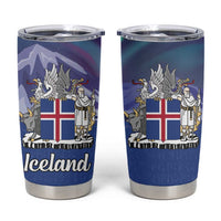 Iceland Tumbler Cup Icelandic Landscape Northern Lights