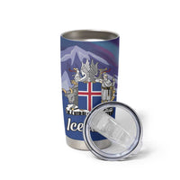 Iceland Tumbler Cup Icelandic Landscape Northern Lights