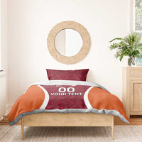 Custom Latvia Football Bedding Set Latvijas Futbola Izlase