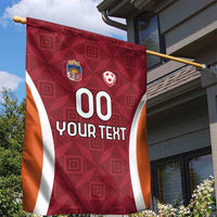 Custom Latvia Football Garden Flag Latvijas Futbola Izlase