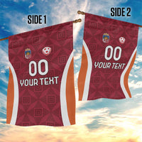 Custom Latvia Football Garden Flag Latvijas Futbola Izlase