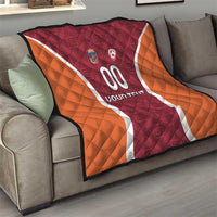 Custom Latvia Football Quilt Latvijas Futbola Izlase