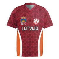 Custom Latvia Football Rugby Jersey Latvijas Futbola Izlase