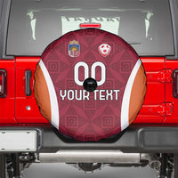 Custom Latvia Football Spare Tire Cover Latvijas Futbola Izlase