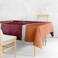 Custom Latvia Football Tablecloth Latvijas Futbola Izlase