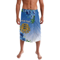 Personalized Estonia Lavalava Barn Swallow Cornflower Flower