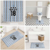 Custom Argentina Heritage Football Bathroom Set La Albiceleste Glory Road to 2026