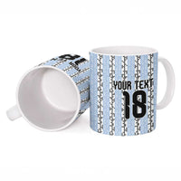 Custom Argentina Heritage Football Ceramic Mug La Albiceleste Glory Road to 2026