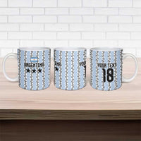 Custom Argentina Heritage Football Ceramic Mug La Albiceleste Glory Road to 2026