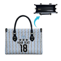 Custom Argentina Heritage Football Leather Bag La Albiceleste Glory Road to 2026