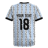 Custom Argentina Heritage Football Rugby Jersey La Albiceleste Glory Road to 2026
