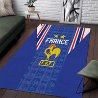 France Football Area Rug Les Bleus Glory Road to 2026