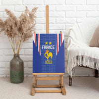 France Football Canvas Wall Art Les Bleus Glory Road to 2026