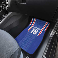 Custom France Football Car Mats Les Bleus Glory Road to 2026