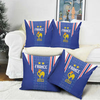 France Football Pillow Cover Les Bleus Glory Road to 2026