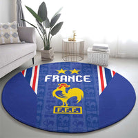 France Football Round Carpet Les Bleus Glory Road to 2026