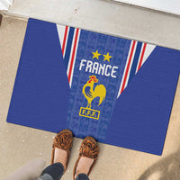 France Football Rubber Doormat Les Bleus Glory Road to 2026