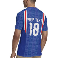 Custom France Football Rugby Jersey Les Bleus Glory Road to 2026