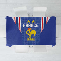 France Football Tablecloth Les Bleus Glory Road to 2026