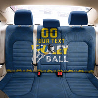 Custom Ukraine Volleyball Back Car Seat Cover Cholovicha Zbirna Ukrainy z Volejbolu