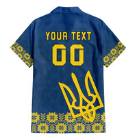 Custom Ukraine Volleyball Family Matching Mermaid Dress and Hawaiian Shirt Cholovicha Zbirna Ukrainy z Volejbolu