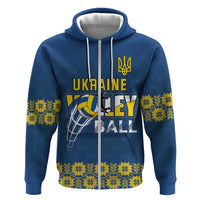 Custom Ukraine Volleyball Hoodie Cholovicha Zbirna Ukrainy z Volejbolu