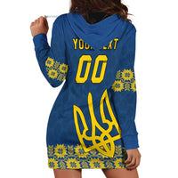 Custom Ukraine Volleyball Hoodie Dress Cholovicha Zbirna Ukrainy z Volejbolu