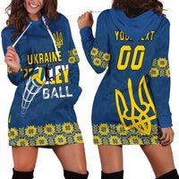 Custom Ukraine Volleyball Hoodie Dress Cholovicha Zbirna Ukrainy z Volejbolu