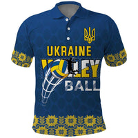 Custom Ukraine Volleyball Polo Shirt Cholovicha Zbirna Ukrainy z Volejbolu