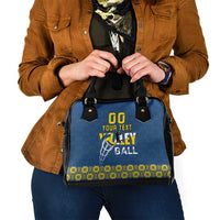 Custom Ukraine Volleyball Shoulder Handbag Cholovicha Zbirna Ukrainy z Volejbolu