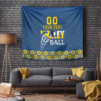 Custom Ukraine Volleyball Tapestry Cholovicha Zbirna Ukrainy z Volejbolu