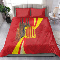 Catalonia Spain Bedding Set Basilica de la Sagrada Familia