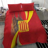 Catalonia Spain Bedding Set Basilica de la Sagrada Familia